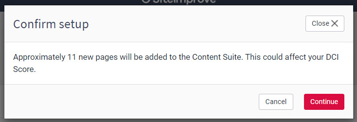 Confirm_setup_pop_up_box_with_continue_button